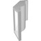 Ekena Millwork 6-in. W x 6-in. D x 10-in. H Funston Architectural Grade PVC Knee Brace BRCP06X06X10FST - alternate 2